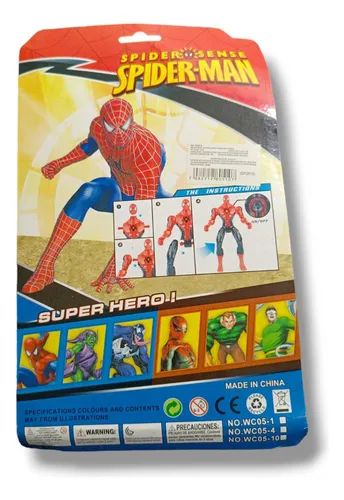 Hombre araña articulado mercadolibre sale