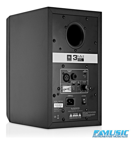 Monitor De Estudio Potenciado Jbl Lsr305/203 Activo X Unidad
