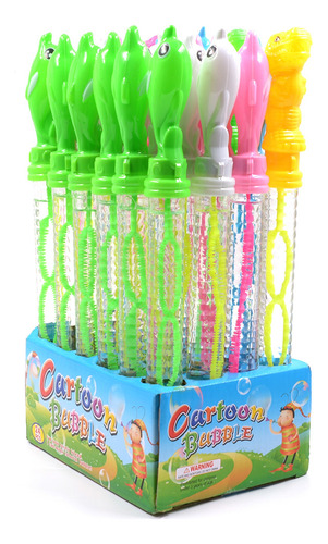 80 Piezas Juguete Burbujas De Jabón Colores Niños Mayoreo Mixto
