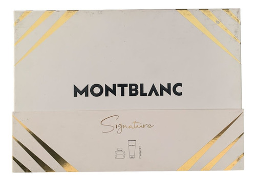 Set Montblack Signature Blanco
