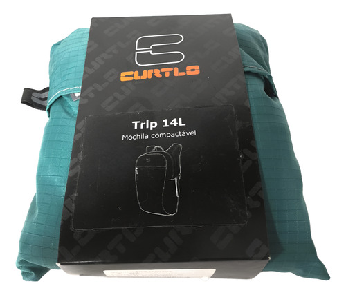 Mochila Curtlo Trip 14 Litros Compacta Leve Uso Diário