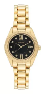 Reloj Armitron Para Dama Brazalete Color Dorado 755691bkgpwm