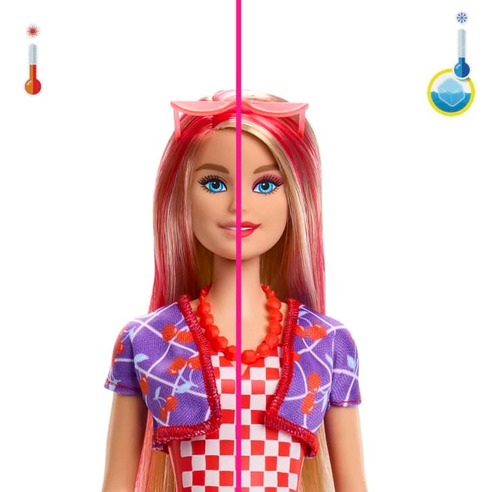 Barbie Color Reveal Muñeca Frutas Dulces