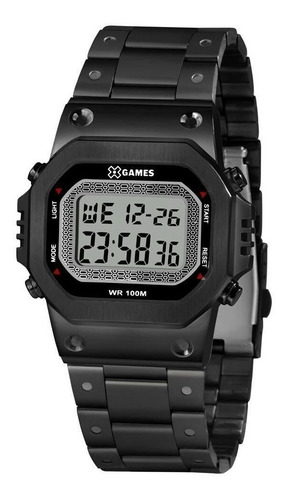 Relógio X-games Masculino Digital Preto Xgnsd001 Bxpx