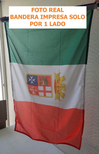 Az Flag Bandera De La Armada Italiana 2' X 3' Para Exteriore