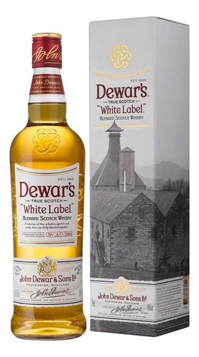 Pack De 6 Whisky Dewars White Label 700 Ml