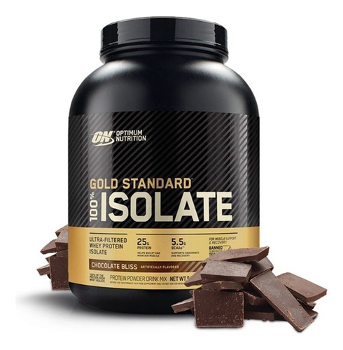 Gold Standard 100% Isolate 5 Lb - Optimum Nutrition Sabor Chocolate Bliss