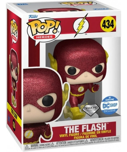 Funko Pop Heroes Dc The Flash 434 Diamond Collection 