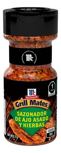 Sazonador Mccormick Grill Mates De Ajo Asado Y Hierbas 77 G