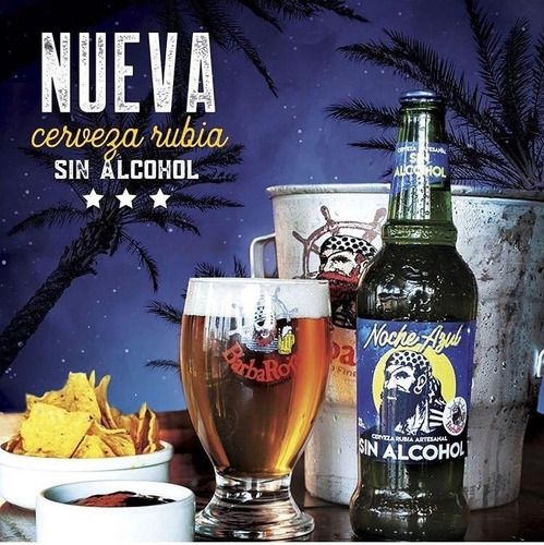 Cerveza Rubia Artesanal Sin Alcohol Barba Roja 330ml Urquiza