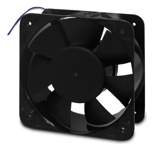 Ventilador Cooler 15x15x5,1cm Bivoft 110/220v Led Preto