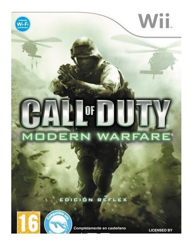 Call Of Duty Modern Warfare Reflex Ed.- Wii Físico -sniper