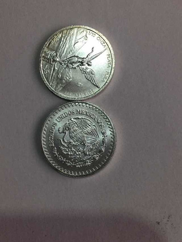 Moneda 1/10 Onza Libertad Plata Año 2018