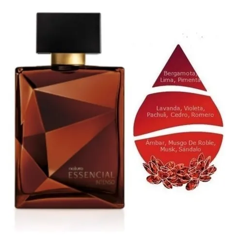 Perfume Natura Essencial Intenso Masculino Amaderado intenso eau