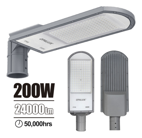 Lampara Farola 220v Alumbrado Publico 200w Opalux Pastoral