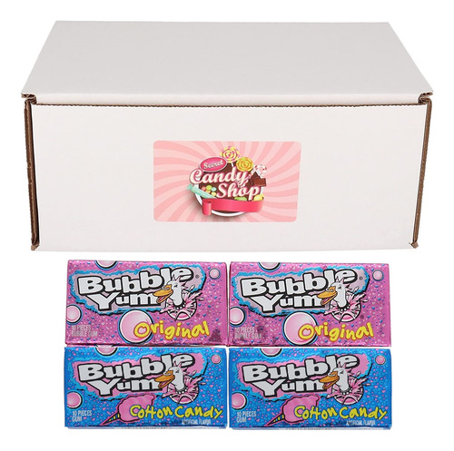 Bubble Yum Original Bubble Gum - Paquete Variado De 2 Sabore