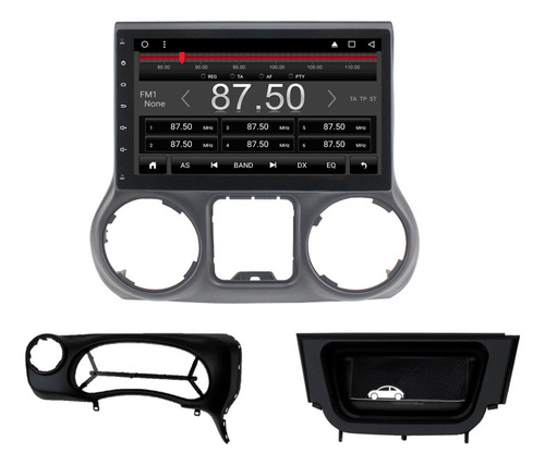 Estereo Android Carplay Jeep Wrangler 11-17 Wifi Gps Camara