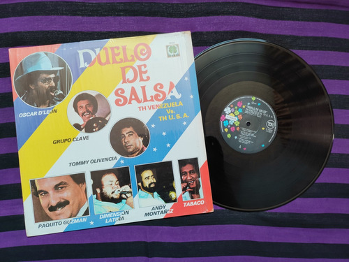 Vinyl Duelo De Salsa The Venezuela's Vs The Usa / México 