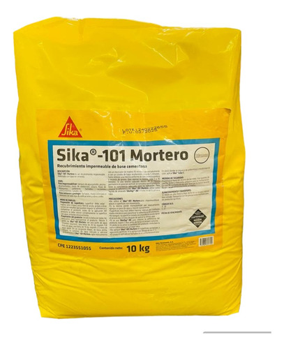 Sika 101 Mortero Blanco 10kg