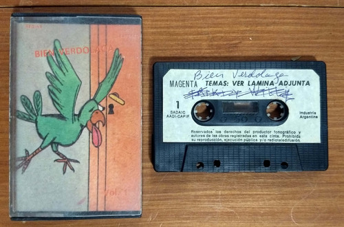 Tiki Y Willy Bien Verdolaga Vol 1 Cassette