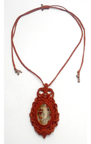 Collar De Macrame   Artesanias Mt 