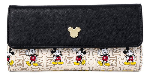 Cartera Loungefly Disney Mickey Mouse De Piel Sintética