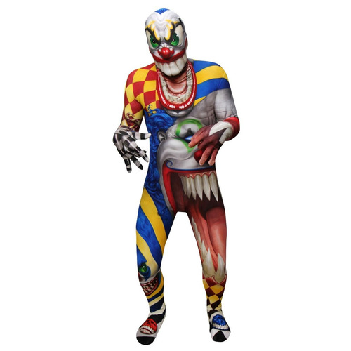 Disfraz Para Niño Payaso Morphsuit Colección Monstruosa