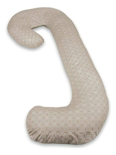 Snoogle Chic  Funda De Repuesto Para Snoogle Almohada Taupe