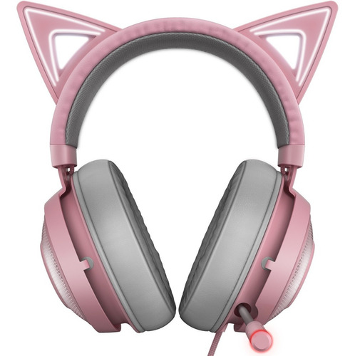 Imagen 3 de 10 de Auriculares Gamer Razer Kraken Kitty Edition Usb Chroma Rgb