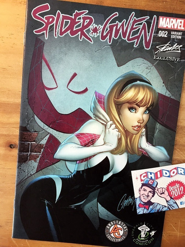 Comic - Spider-gwen #2 Color Var Scott Campbell Stan Lee