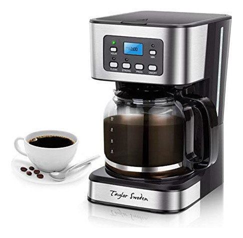 Cafetera Programable Taylor Swoden, 4-12 Tazas, Jarra De