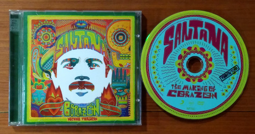 Santana Corazon Cd + Dvd