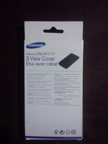 Funda Flip Cover S-view Original Samsung Galaxy S4