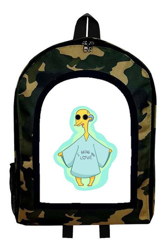 Mochila Camuflada Ovni Extraterrestre Mod Aar88