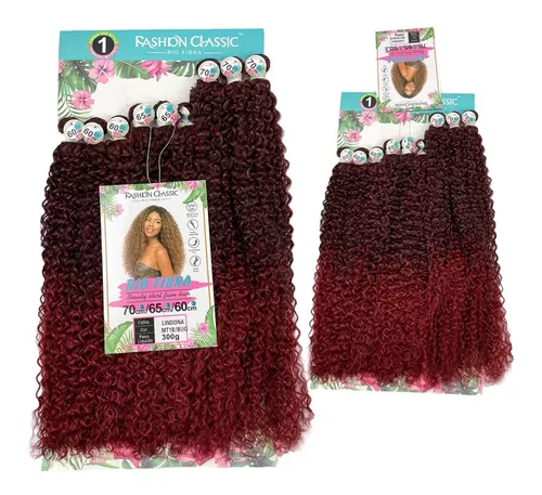 Cabelo Cacheado Lindona Bio Vegetal Orgânico Fashion Classic