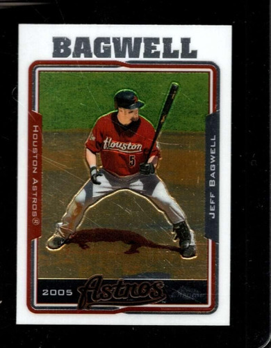 2005 Topps Cromado 448 Jeff Bagwell Nm Astros Hof