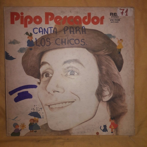 Vinilo Pipo Pescador Canciones Con Boina Sss If1