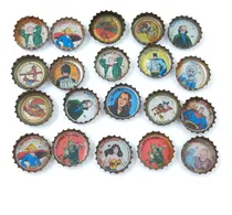 Comprar Figuritas Chapitas Gaseosas Superheroes (lote) - Cromos