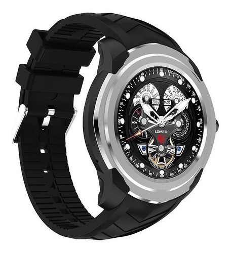 Relógio Pulseira Smartwatch Lemfo Internet Gps Music Mp3 App
