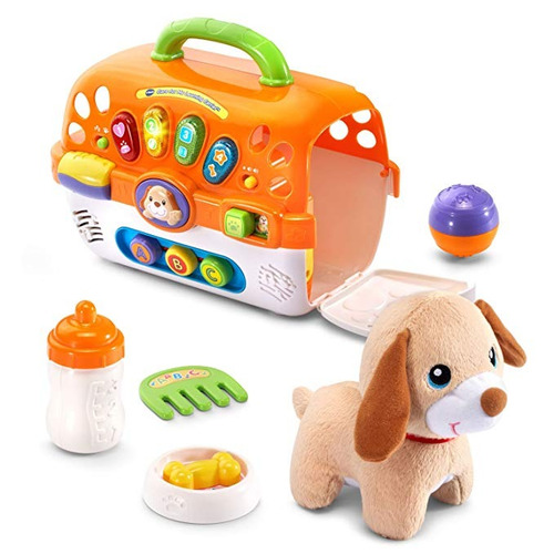 Cuidado Vtech Para Mí Aprendizaje Carrier Juguete, Naranja