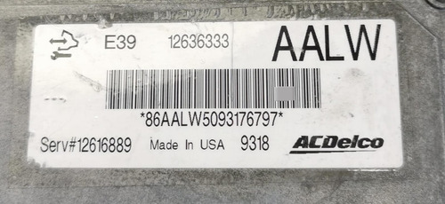 Computadora De Motor Equinox 2010-2011 3.0l 12636333 Aalw (Usado)