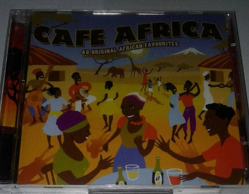 Cafe Africa. 40 Originales  Cd Original Usado Qqd. Mz.