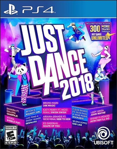 Just Dance 2018 Playstation 4