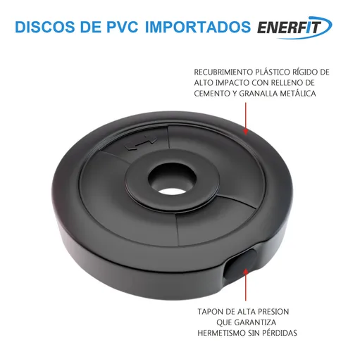 Discos pvc 10 kg hot sale