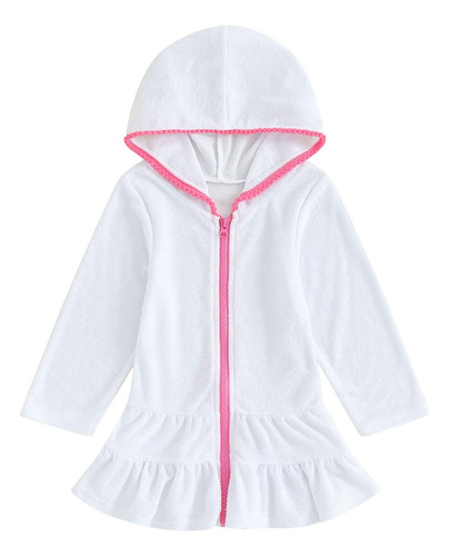 Poncho De Playa Con Capucha Para Bebé, Para Piscina, Baño Y