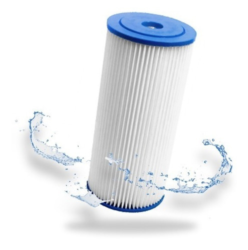 Refil Cartucho Plissado P/ Filtro Big Blue 10x4 1/2 Lavavel