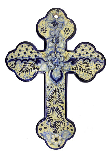 Cruces Artesanales De Talavera 38cm 2pzas