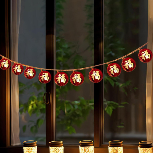 Linterna De Luz Para Festival De Primavera, Decoraciones De