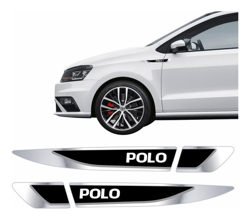 Adesivos Emblema Compatível Volkswagen Aplique Personalizado Cor Aplique Polo