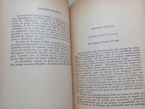 El Idioma De Buenos Aires Academia Porteña Del Lunfardo (Usado)